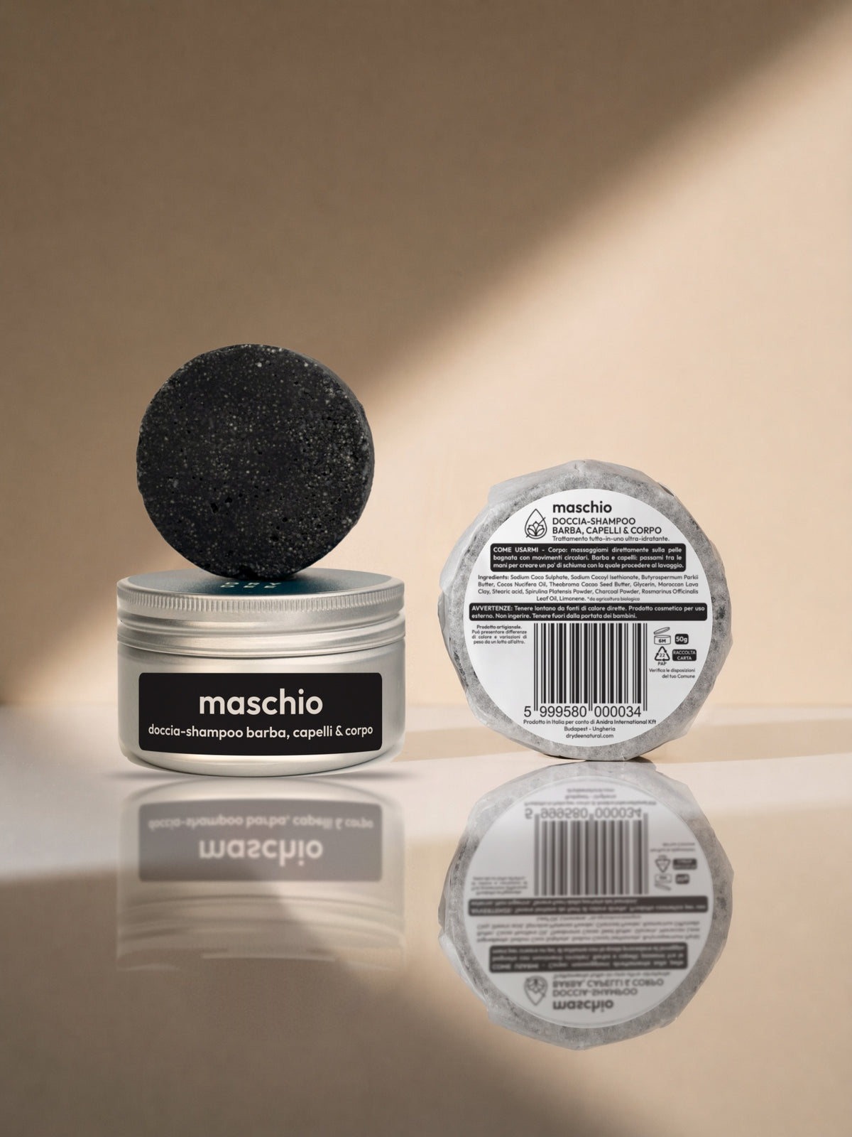Doccia-shampoo barba Maschio